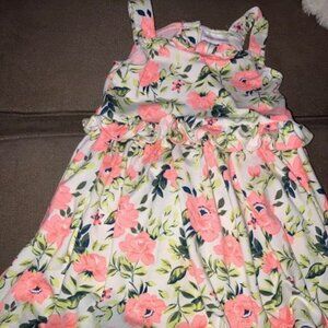 Girls 18m Flowered Dress